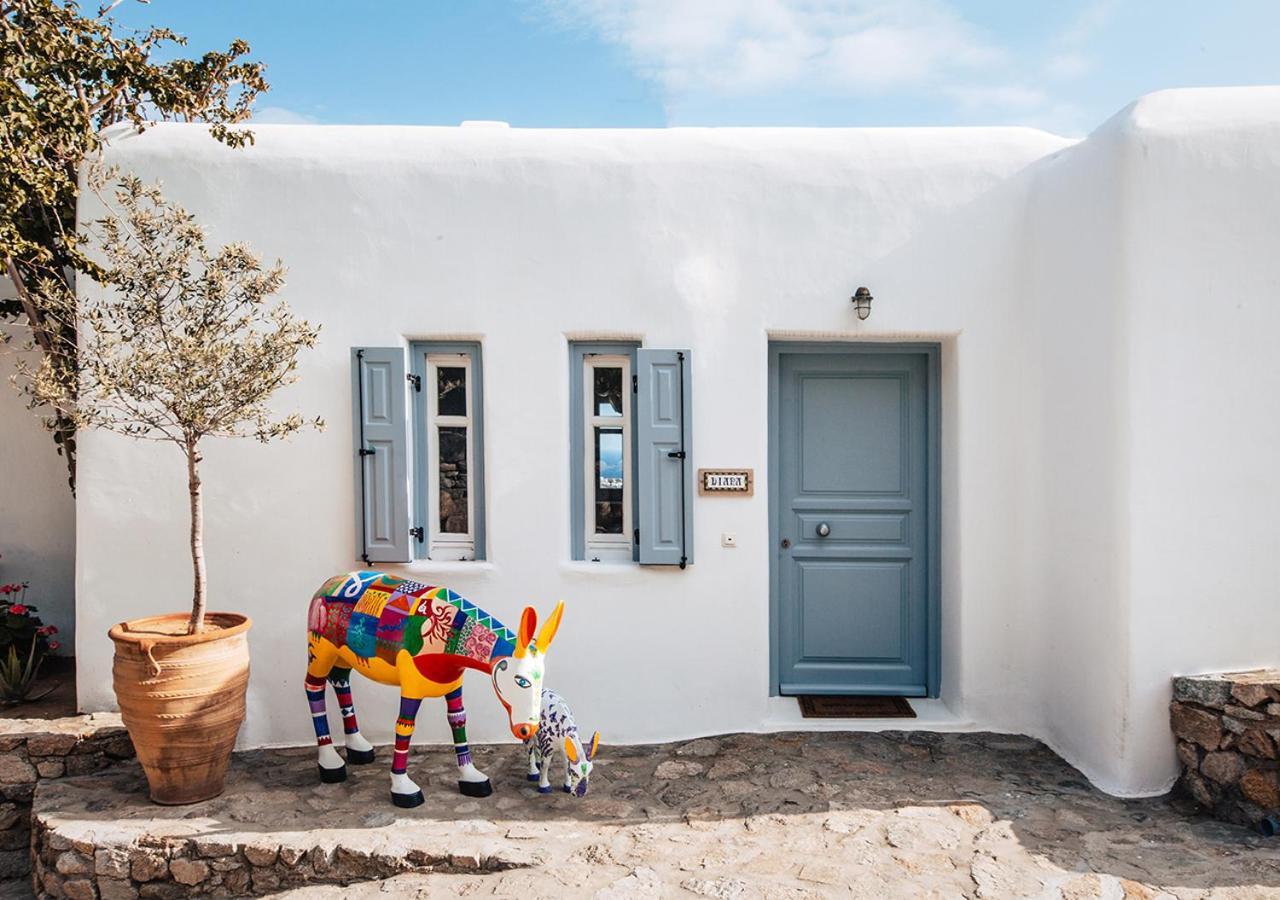 Diana Villa Mykonos Agios Ioannis Diakoftis Luaran gambar
